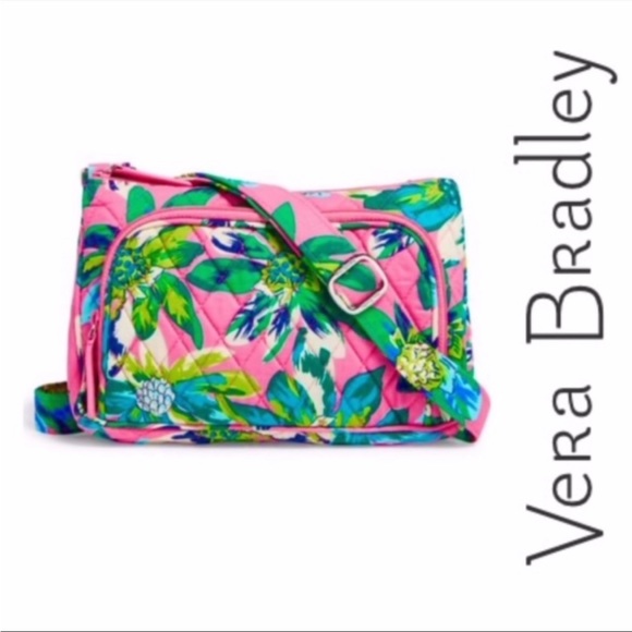 Vera Bradley Handbags - NWT Vera Bradley Tropical Paradise Little Hipster Crossbody 🏝